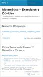 Mobile Screenshot of matematicaetecapc.wordpress.com