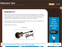 Tablet Screenshot of gitariminsesi.wordpress.com