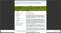 Desktop Screenshot of loudrandomnoise.wordpress.com
