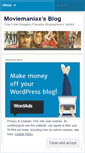 Mobile Screenshot of moviemaniax.wordpress.com