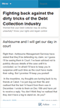 Mobile Screenshot of debtcollectoradvice.wordpress.com
