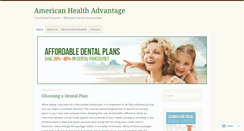 Desktop Screenshot of americanhealthadvantage.wordpress.com