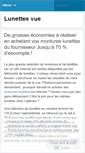 Mobile Screenshot of lunettesvue.wordpress.com