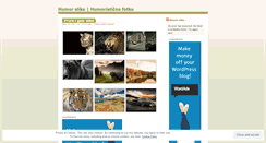 Desktop Screenshot of humorslike.wordpress.com
