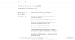 Desktop Screenshot of elcoyotehowls.wordpress.com