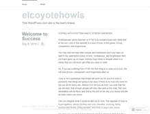Tablet Screenshot of elcoyotehowls.wordpress.com