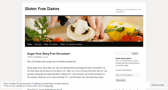 Desktop Screenshot of glutenfreediaries.wordpress.com