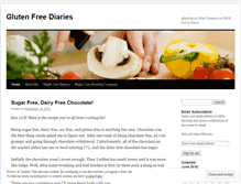 Tablet Screenshot of glutenfreediaries.wordpress.com