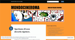 Desktop Screenshot of mondocineroma.wordpress.com