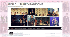 Desktop Screenshot of popculturedrandoms.wordpress.com