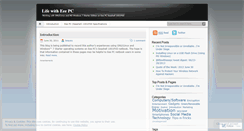 Desktop Screenshot of lifewitheeepc.wordpress.com