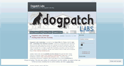 Desktop Screenshot of dogpatchblog.wordpress.com