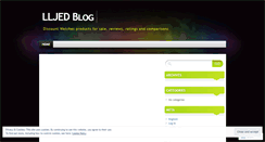 Desktop Screenshot of lljedblog.wordpress.com