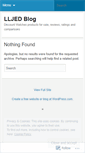 Mobile Screenshot of lljedblog.wordpress.com