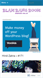 Mobile Screenshot of blambangboom.wordpress.com