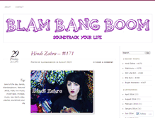 Tablet Screenshot of blambangboom.wordpress.com