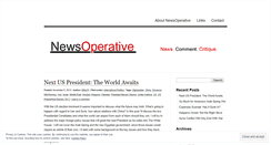 Desktop Screenshot of newsoperative.wordpress.com