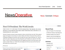 Tablet Screenshot of newsoperative.wordpress.com