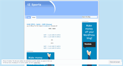 Desktop Screenshot of izsports.wordpress.com