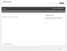 Tablet Screenshot of midiasocial.wordpress.com