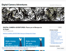 Tablet Screenshot of digitalcameraadventures.wordpress.com