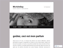 Tablet Screenshot of michelegay.wordpress.com