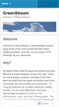 Mobile Screenshot of greeningmystream.wordpress.com