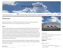 Tablet Screenshot of greeningmystream.wordpress.com