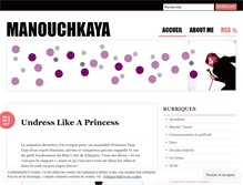 Tablet Screenshot of manouchkaya.wordpress.com