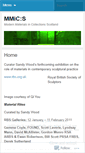 Mobile Screenshot of mmics.wordpress.com