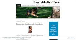 Desktop Screenshot of doggygirl.wordpress.com