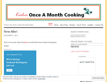 Tablet Screenshot of kosheroamc.wordpress.com
