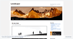 Desktop Screenshot of lensscaper.wordpress.com