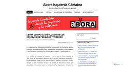 Desktop Screenshot of aboracantabria.wordpress.com