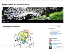 Tablet Screenshot of digitalamericacommunication.wordpress.com