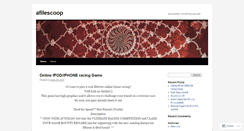Desktop Screenshot of afilescoop.wordpress.com