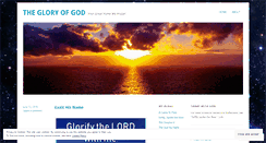 Desktop Screenshot of forgodalmighty.wordpress.com