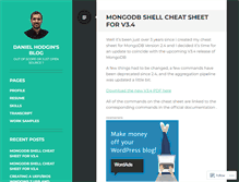 Tablet Screenshot of dhodgin.wordpress.com