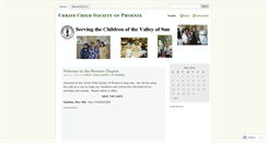 Desktop Screenshot of christchildsocietyofphoenix.wordpress.com