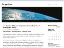 Tablet Screenshot of ambientegea.wordpress.com