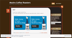 Desktop Screenshot of mozirocoffeeroasters.wordpress.com