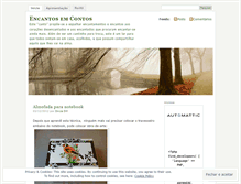 Tablet Screenshot of encantosemcontos.wordpress.com