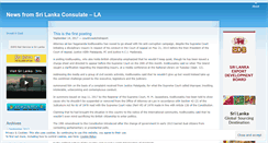 Desktop Screenshot of laconsulate.wordpress.com