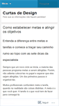 Mobile Screenshot of curtasdedesign.wordpress.com