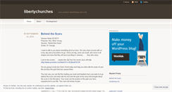 Desktop Screenshot of libertychurches.wordpress.com