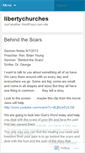 Mobile Screenshot of libertychurches.wordpress.com