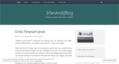 Desktop Screenshot of irfanandi08.wordpress.com