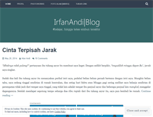 Tablet Screenshot of irfanandi08.wordpress.com