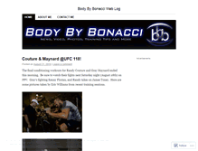 Tablet Screenshot of bodybybonacci.wordpress.com