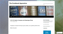 Desktop Screenshot of cookbookapprentice.wordpress.com